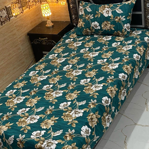 Pure Cotton Single Bedsheet 240