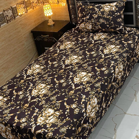 Pure Cotton Single Bedsheet 243
