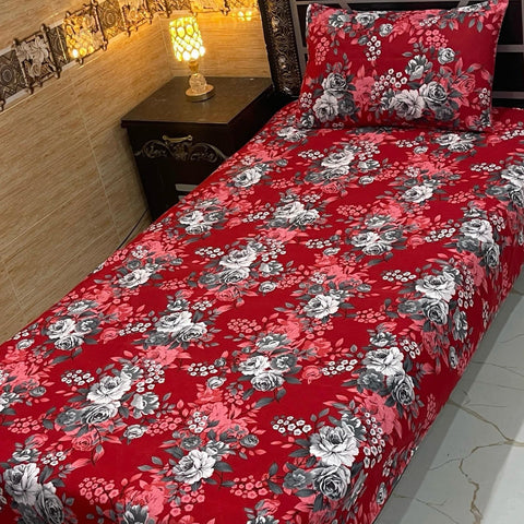Pure Cotton Single Bedsheet 247