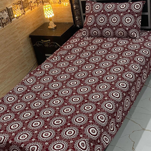 Pure Cotton Single Bedsheet 248