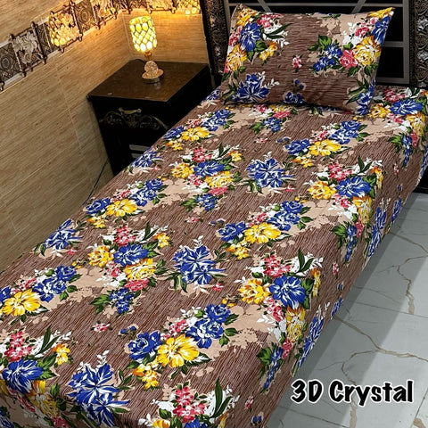 Pure Cotton Single Bedsheet 256