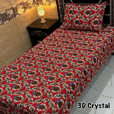 Pure Cotton Single Bedsheet 261