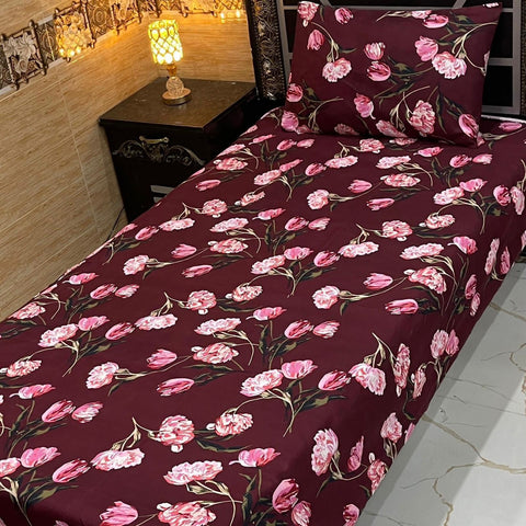 Pure Cotton Single Bedsheet 265