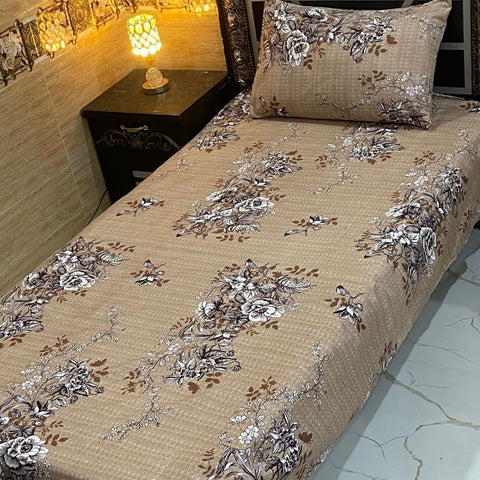 Pure Cotton Single Bedsheet 270