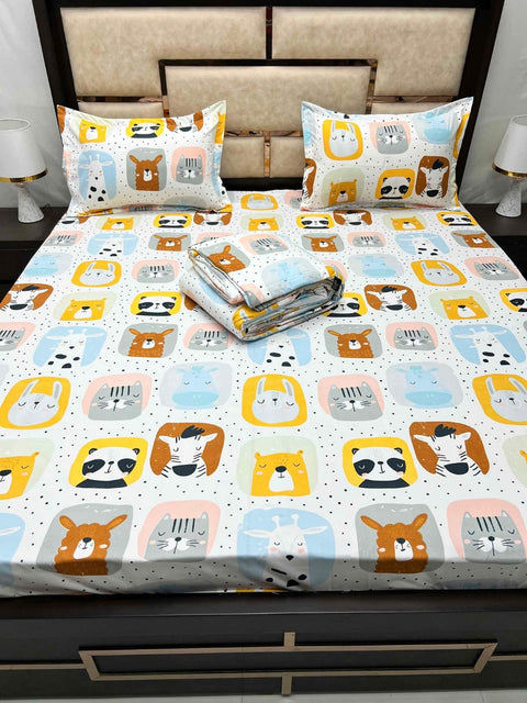 100% Pure Cotton Bedsheet 278