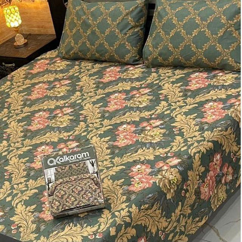 100% Pure Cotton Bedsheet 291