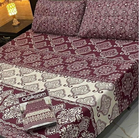 100% Pure Cotton Bedsheet 295