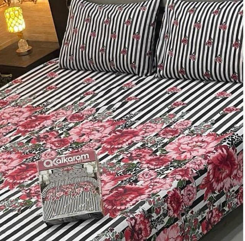 100% Pure Cotton Bedsheet 306
