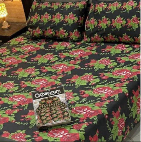 100% Pure Cotton Bedsheet 307