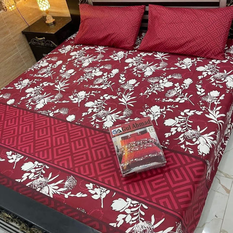 100% Pure Cotton Bedsheet 25