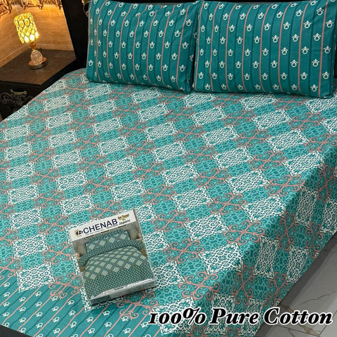 100% Pure Cotton Bedsheet 150