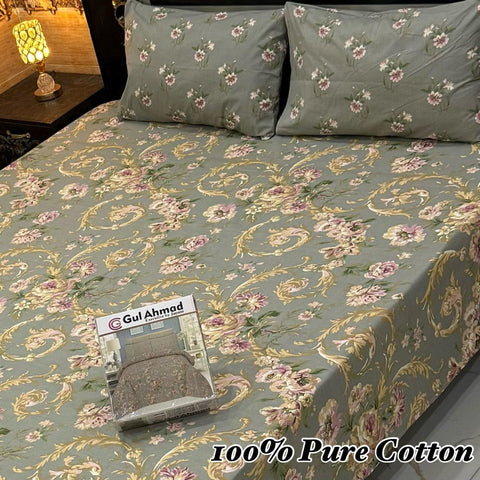 100% Pure Cotton Bedsheet 146