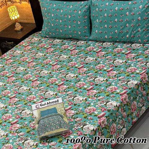 100% Pure Cotton Bedsheet 144