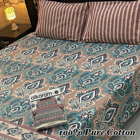 100% Pure Cotton Bedsheet 170
