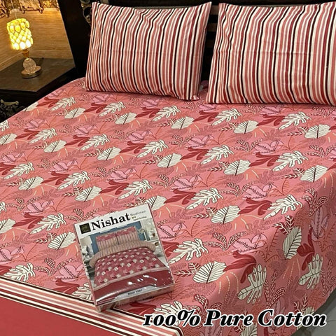 100% Pure Cotton Bedsheet 165