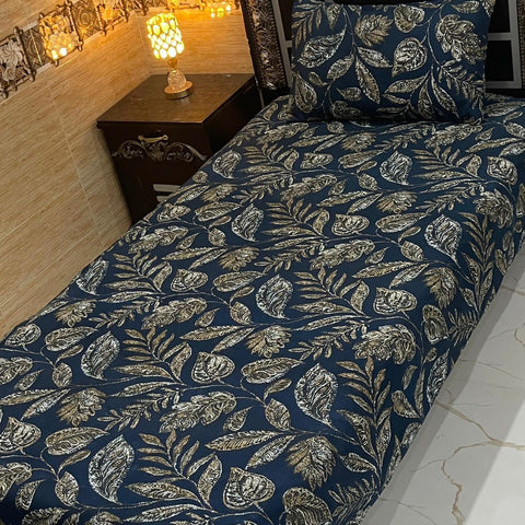 Pure Cotton Single Bedsheet 217