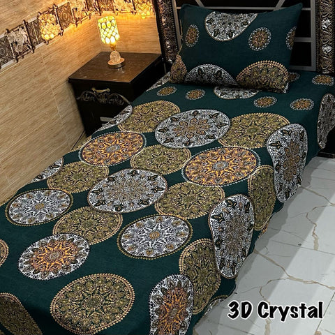 Pure Cotton Single Bedsheet 230