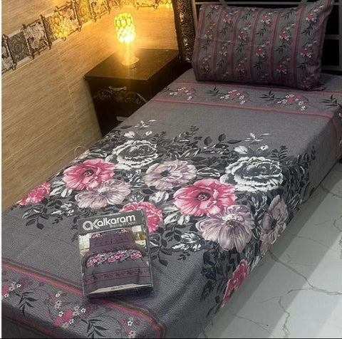 100% Pure Cotton Bedsheet 300