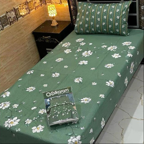 100% Pure Cotton Bedsheet 302
