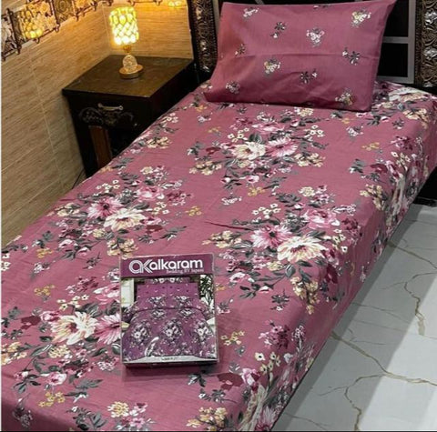 100% Pure Cotton Bedsheet 301