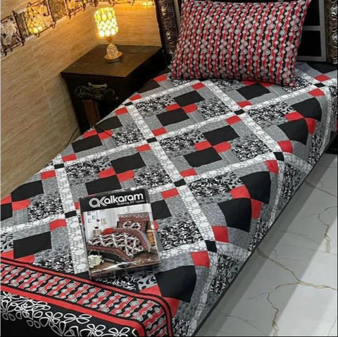 100% Pure Cotton Bedsheet 304