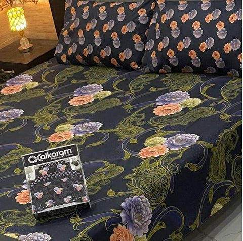 100% Pure Cotton Bedsheet 305