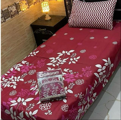 100% Pure Cotton Bedsheet 307