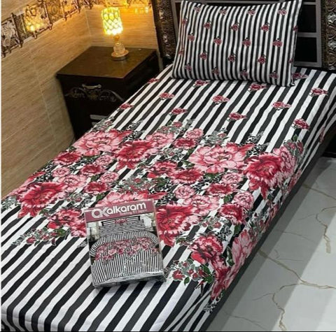 100% Pure Cotton Bedsheet 306