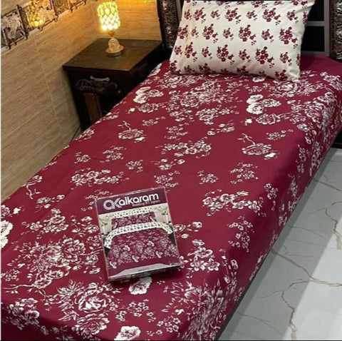 100% Pure Cotton Bedsheet 306