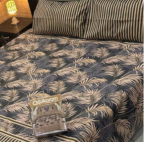 100% Pure Cotton Bedsheet 307