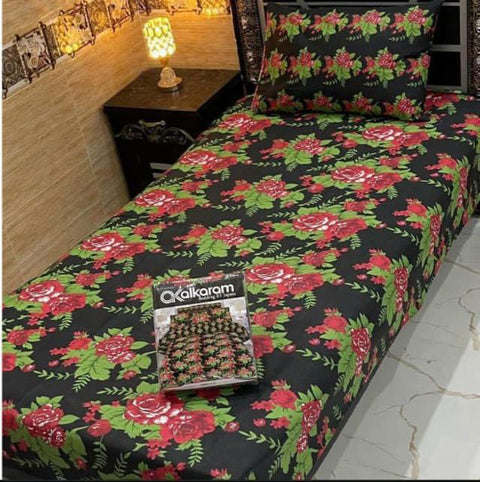 100% Pure Cotton Bedsheet 307