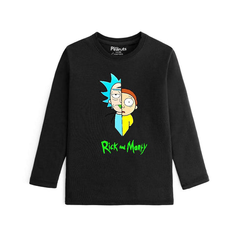COTTON - RICK & MORTY FULL SLEEVES