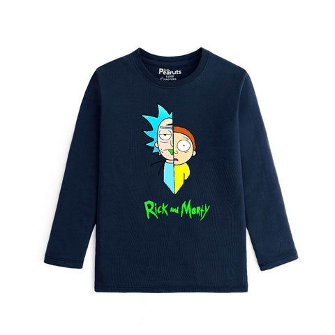 COTTON - RICK & MORTY FULL SLEEVES