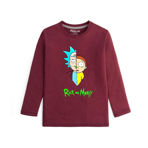COTTON - RICK & MORTY FULL SLEEVES