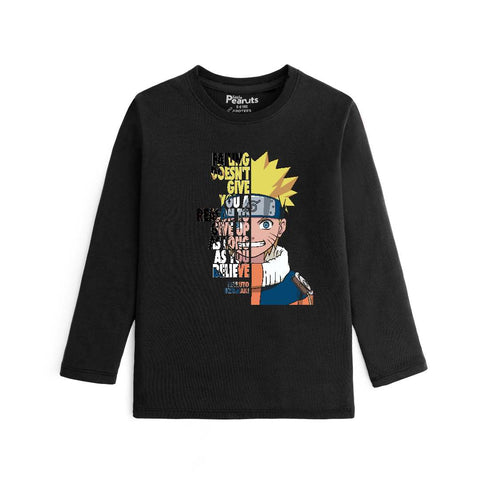 COTTON - NARUTO BELIEVE FULL SLEEVES