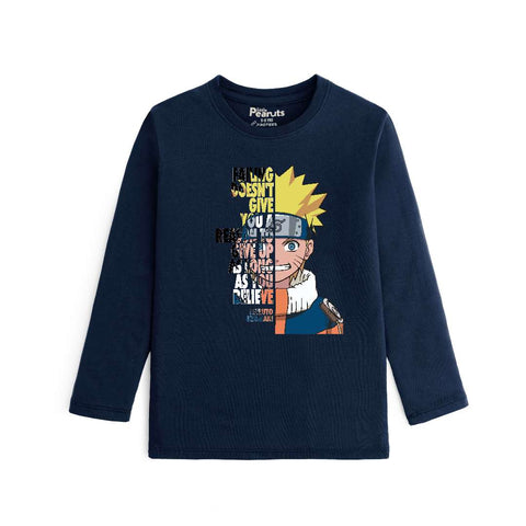 COTTON - NARUTO BELIEVE FULL SLEEVES