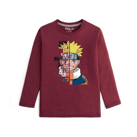 COTTON - NARUTO BELIEVE FULL SLEEVES