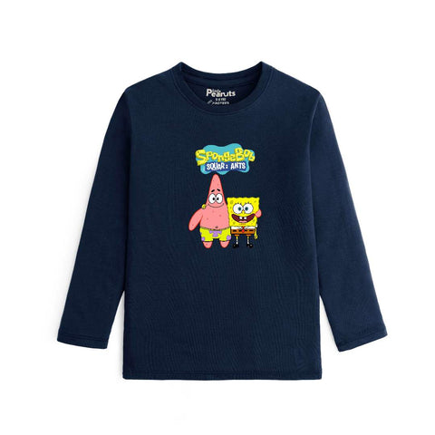 COTTON - SPONGEBOB SQUARE ANTS FULL SLEEVES