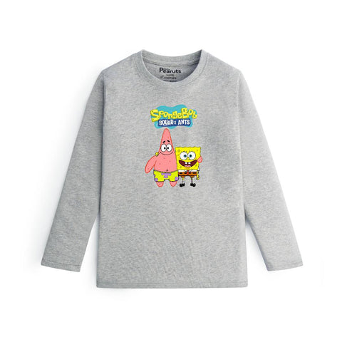 COTTON - SPONGEBOB SQUARE ANTS FULL SLEEVES