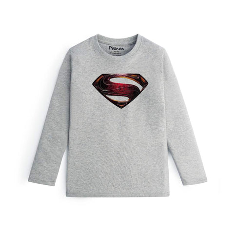 COTTON - METALLIC SUPERMAN FULL SLEEVES