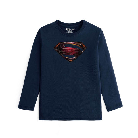 COTTON - METALLIC SUPERMAN FULL SLEEVES