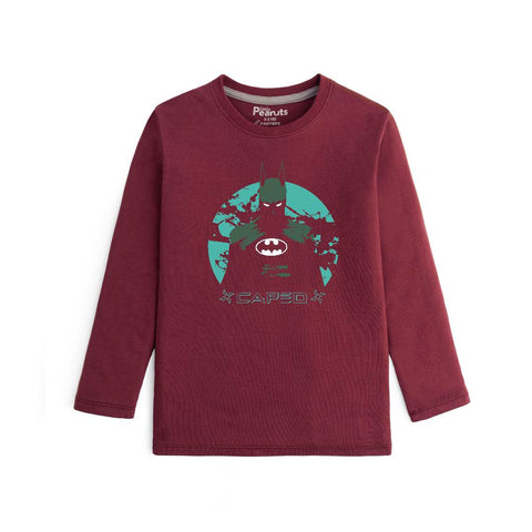 COTTON - BATMAN CAPED FULL SLEEVES