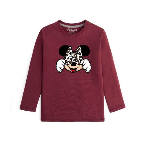 COTTON - MINNIE MOUSE FULL SLEEVES