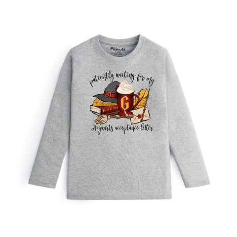 COTTON - HOGWARTS ACCEPTANCE LETTER FULL SLEEVES