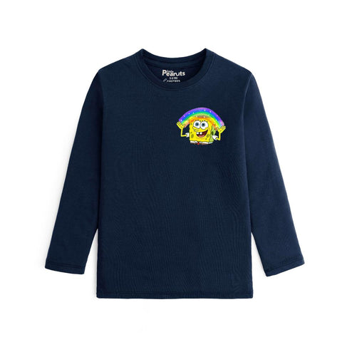COTTON - SPONGEBOB RAINBOW FULL SLEEVES