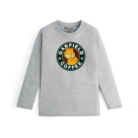 COTTON - GARFIELD COFFEE FULL SLEEVES