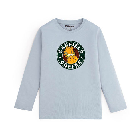 COTTON - GARFIELD COFFEE FULL SLEEVES