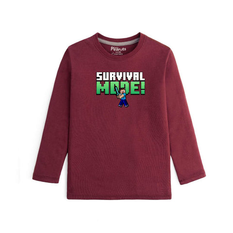 COTTON - MINECRAFT SURVIVAL FULL SLEEVES