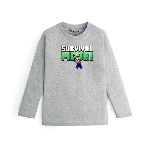 COTTON - MINECRAFT SURVIVAL FULL SLEEVES