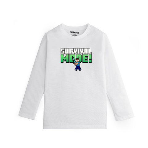 COTTON - MINECRAFT SURVIVAL FULL SLEEVES